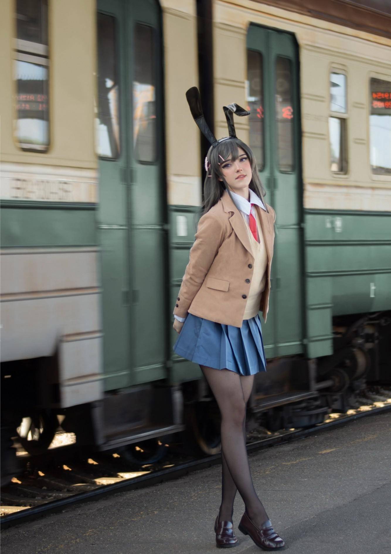 欧美小姐姐jk套装,时尚美女穿搭组合,优雅活力引领潮流