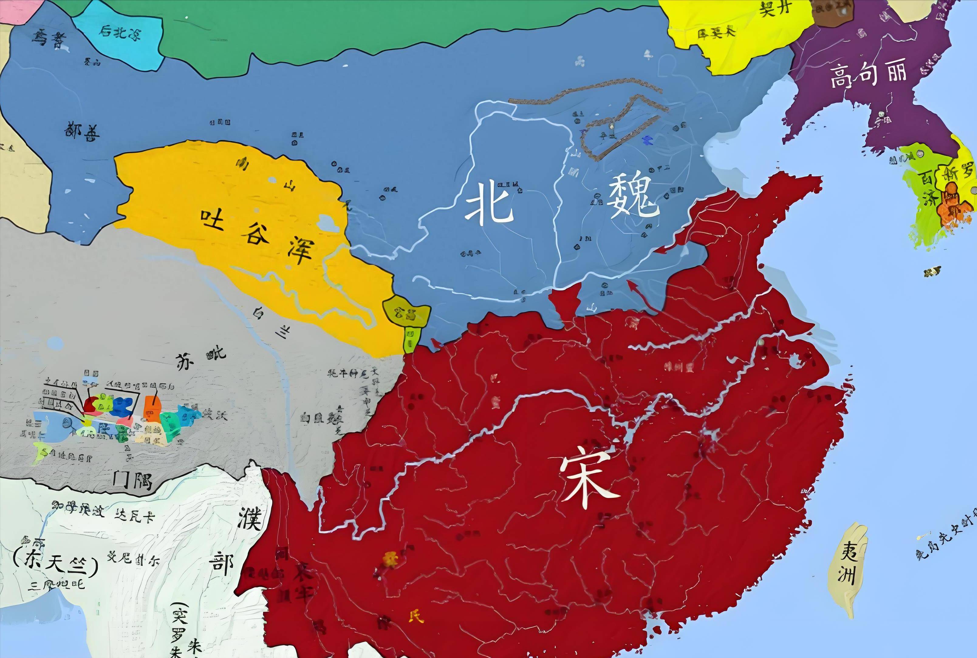 血色刘宋——逆子弑父,刘义隆遇刺身亡,刘骏暴虐,诛杀亲叔亲弟