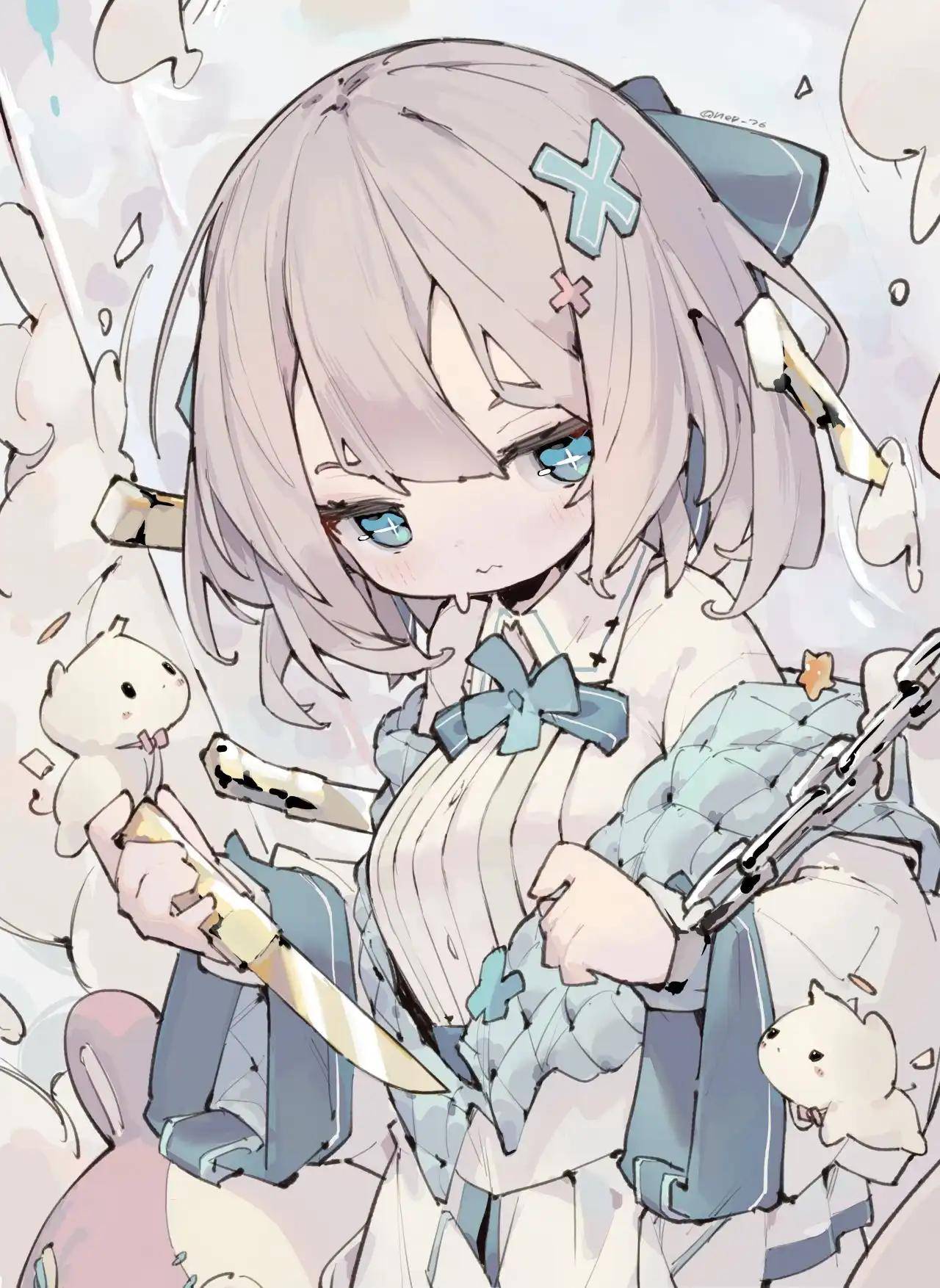 pixiv推荐巨巨可爱软萌萝莉画师nep精选插画分享