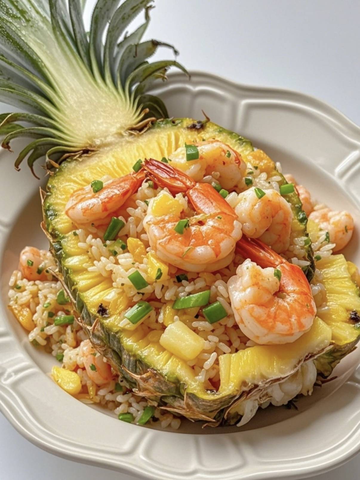 菠萝虾仁炒饭一口封神!