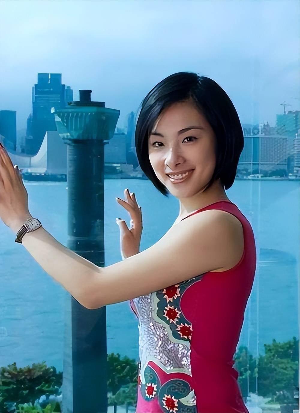 同样是奥运冠军出身,婚后家庭美满老公帅气,竟然比郭晶晶还幸福