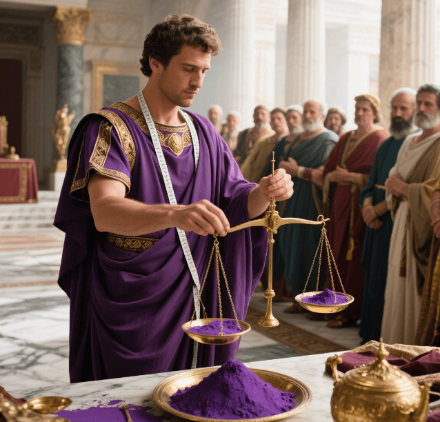 古罗马皇帝穿紫袍,染料贵比黄金?紫色控的奢侈