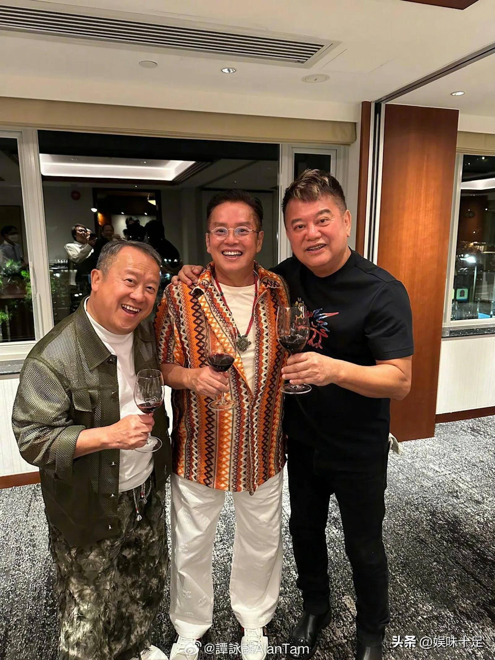 阿叻高调破冰陈百祥分享与谭咏麟60年兄弟情网友直呼回忆杀