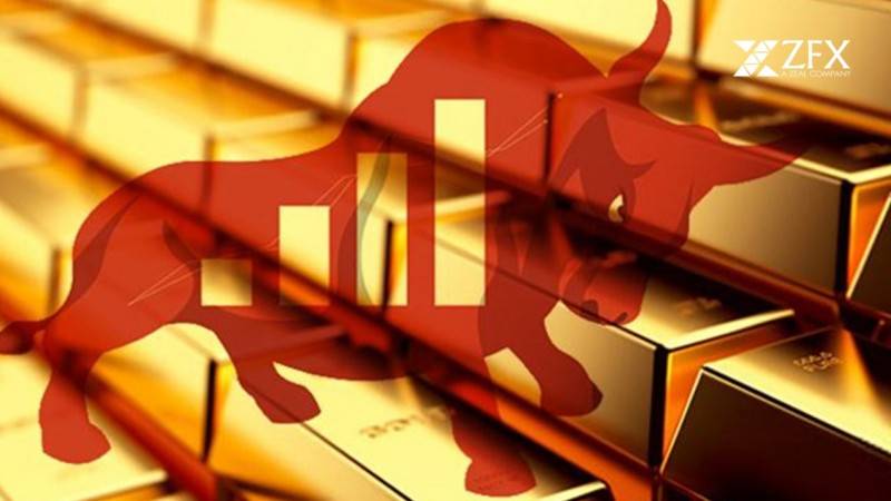 ZFX山海证券：黄金三连涨！创下五周以来最高点！（怎么可以错过）山海证券下载，