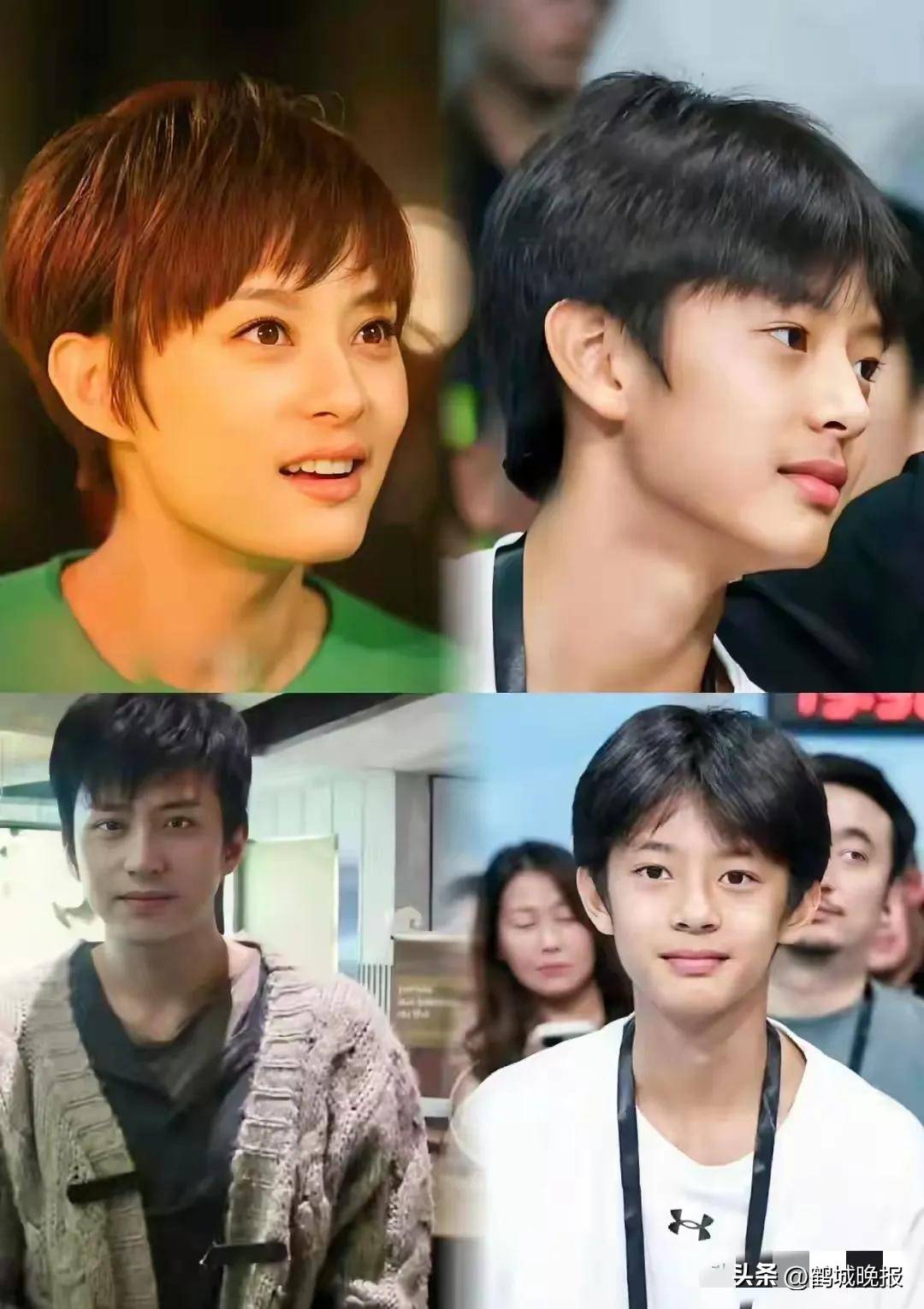 孙俪儿子大变样14岁身高直逼1米7竟立志闯荡cba?