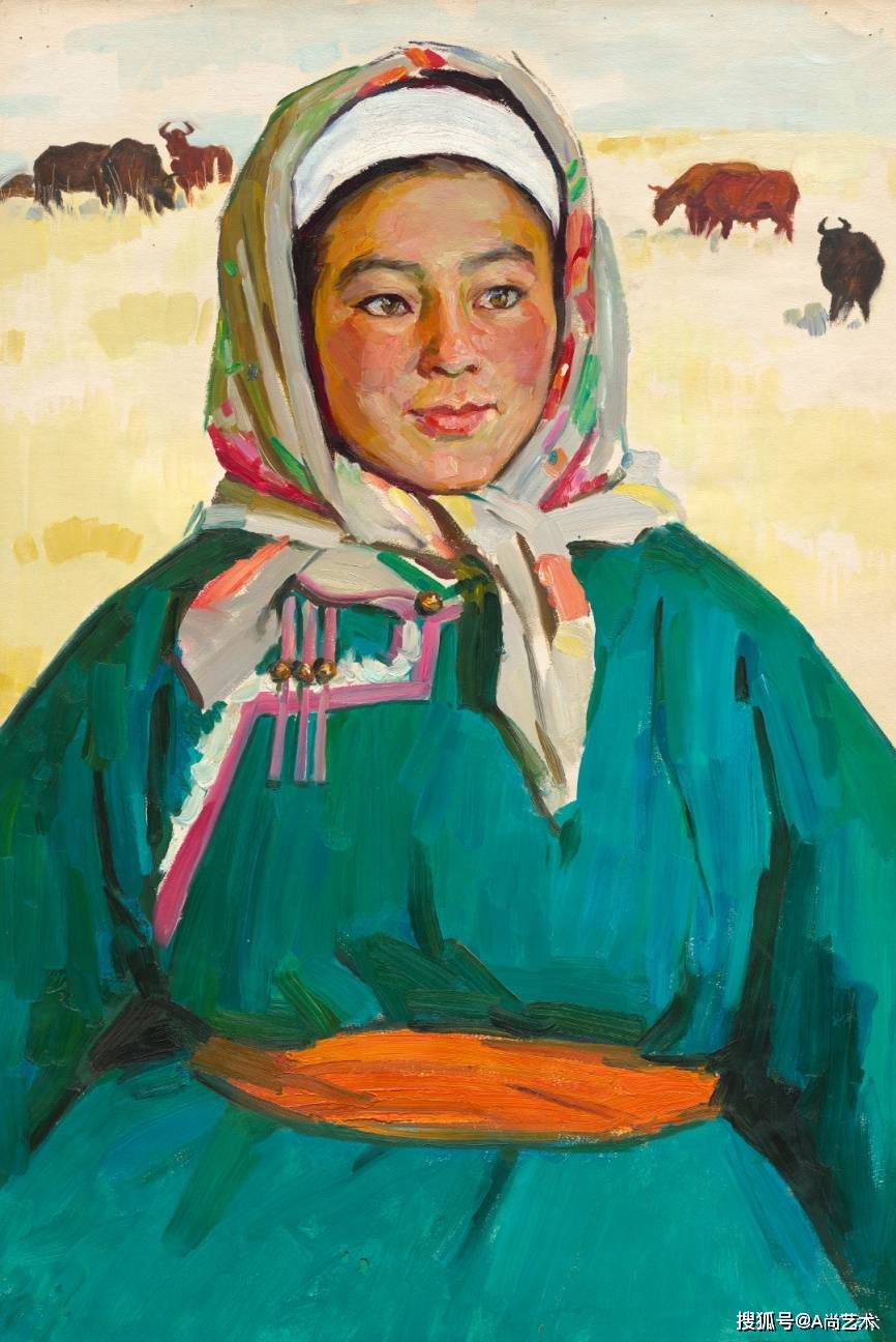 詹建俊 油画作品欣赏