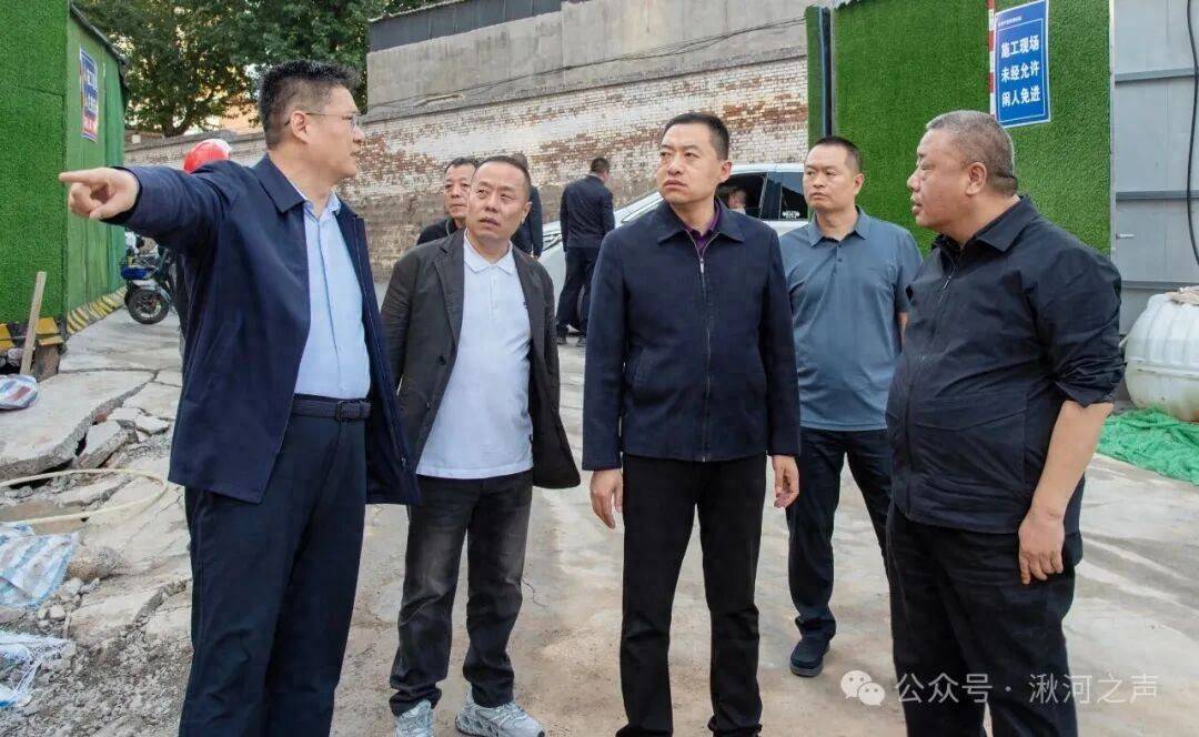 临县:李瑞刚督导检查建筑施工领域安全生产工作