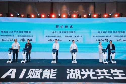 AI科技赋能打造滨湖度假文旅融合新范式 2025滨湖度假大会在湖州成功举办(图3)