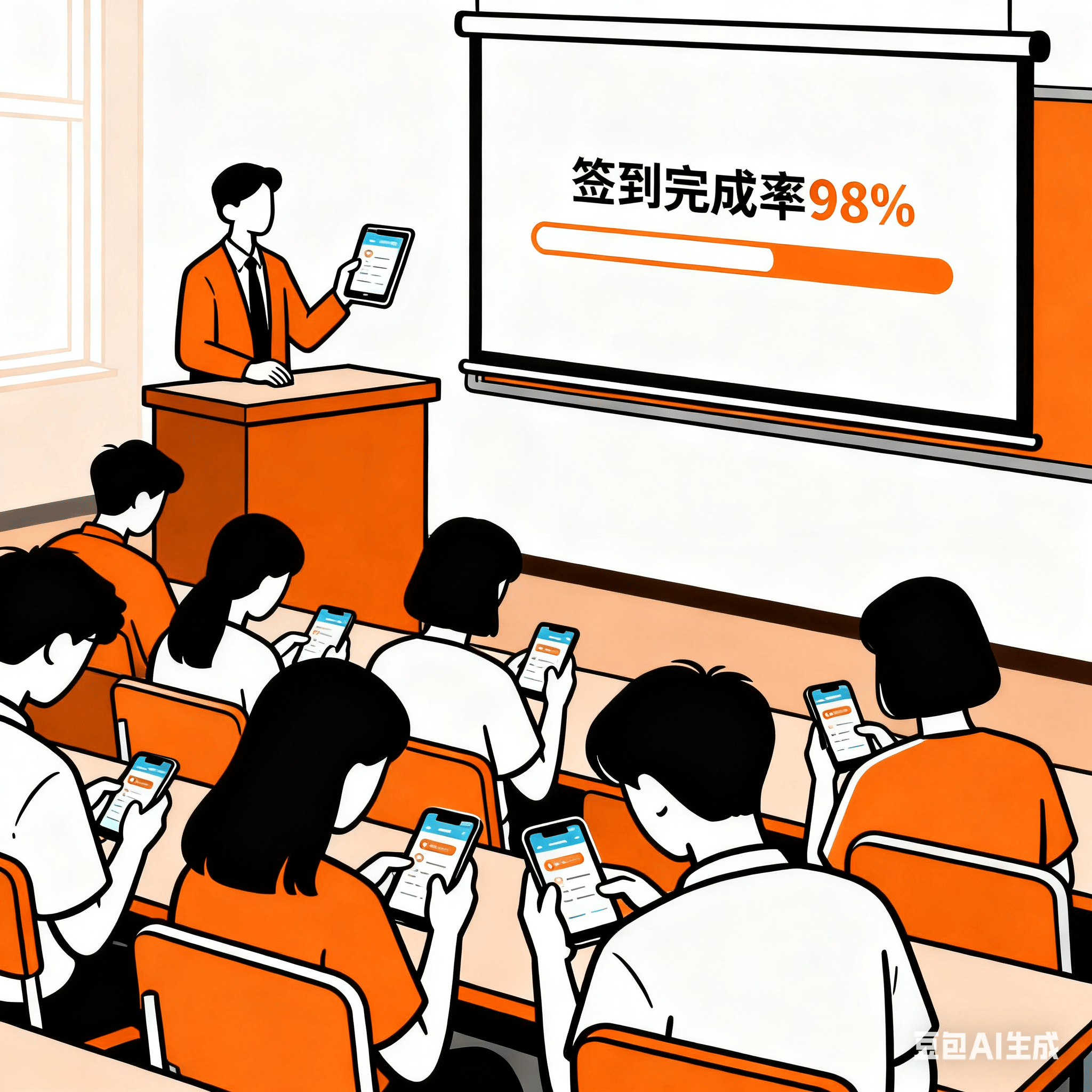 二课查寝上课签到?用它 30 秒告别手忙!