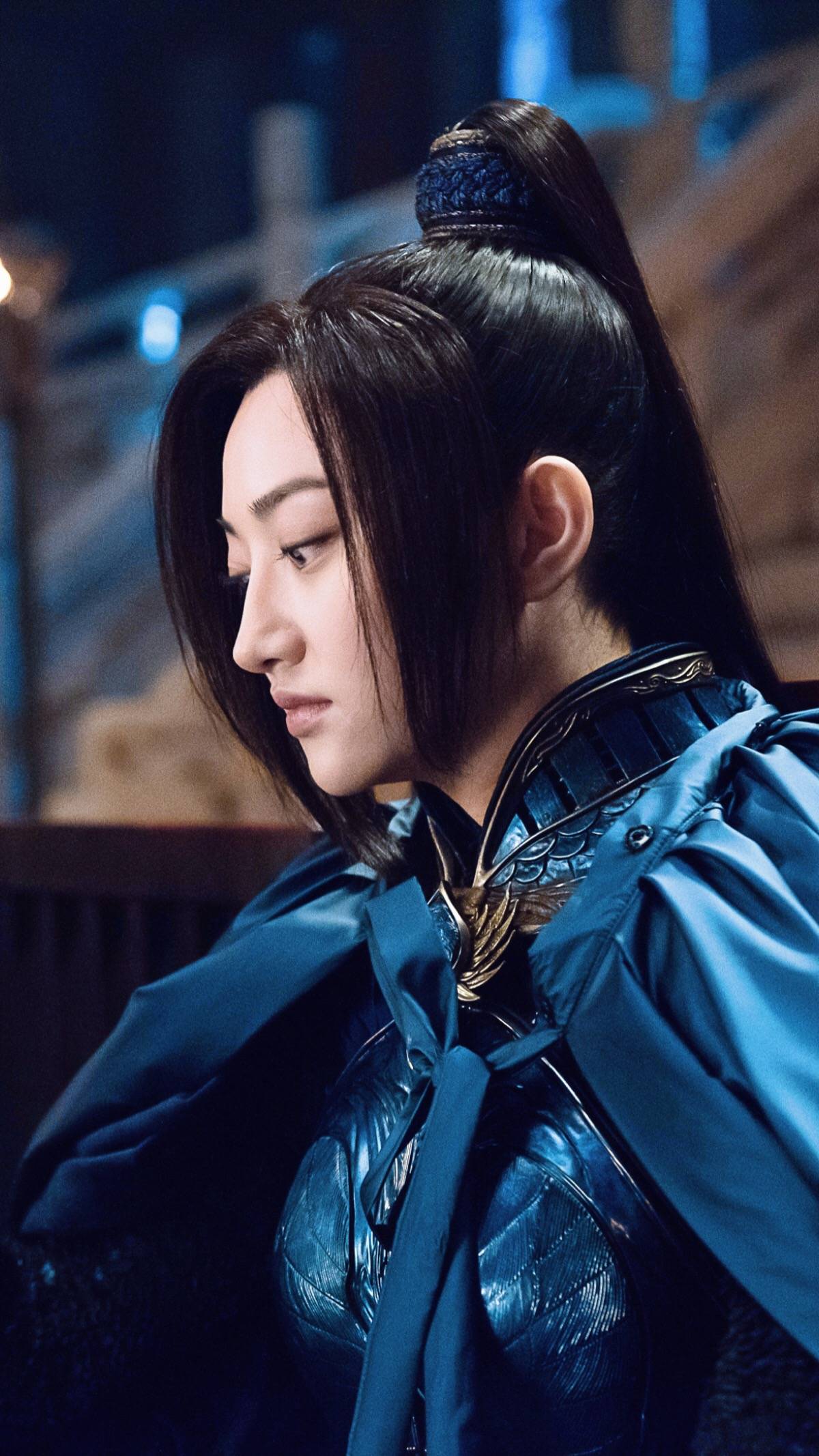 第一次注意到景甜,是在她出演的大片长城中