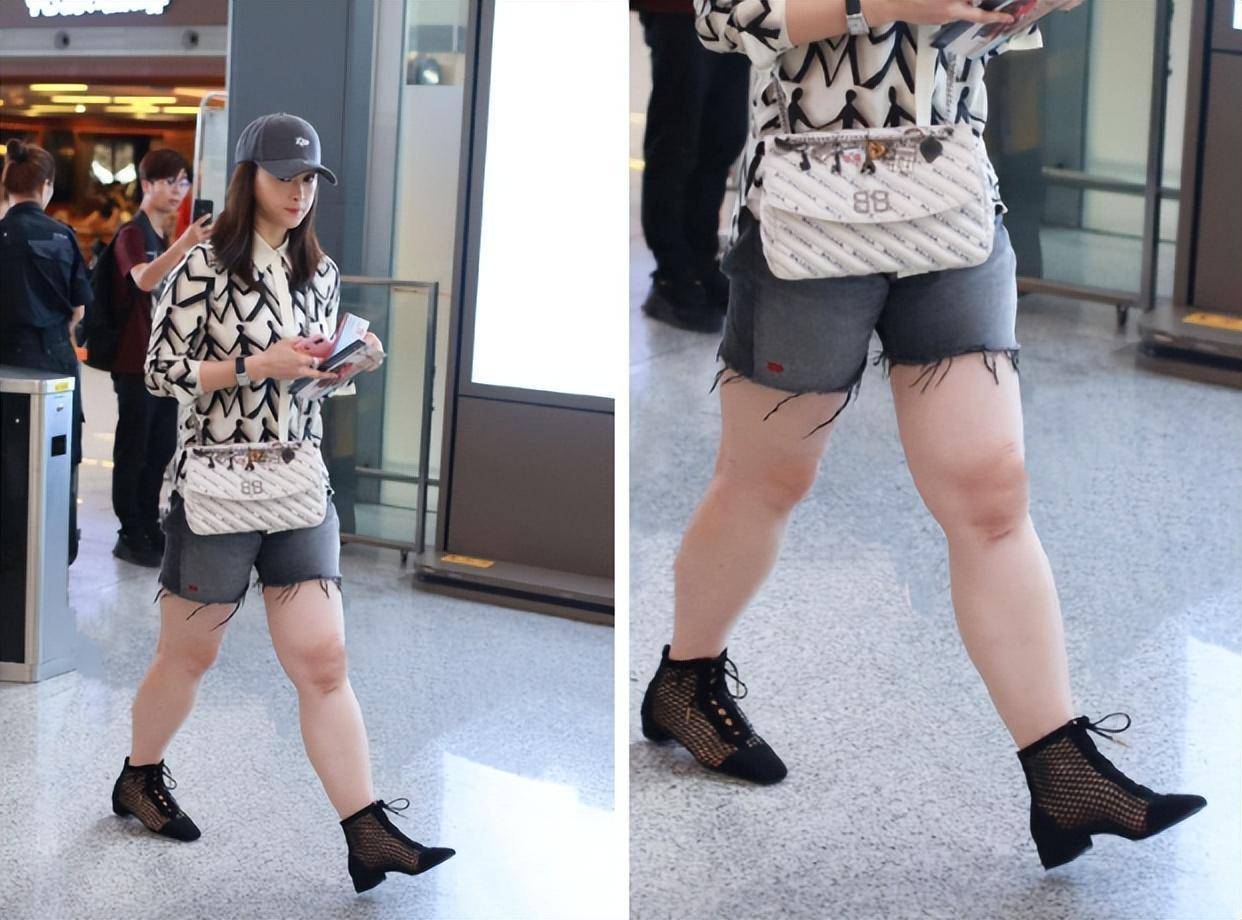 这6位"半截美人"腿粗是硬伤