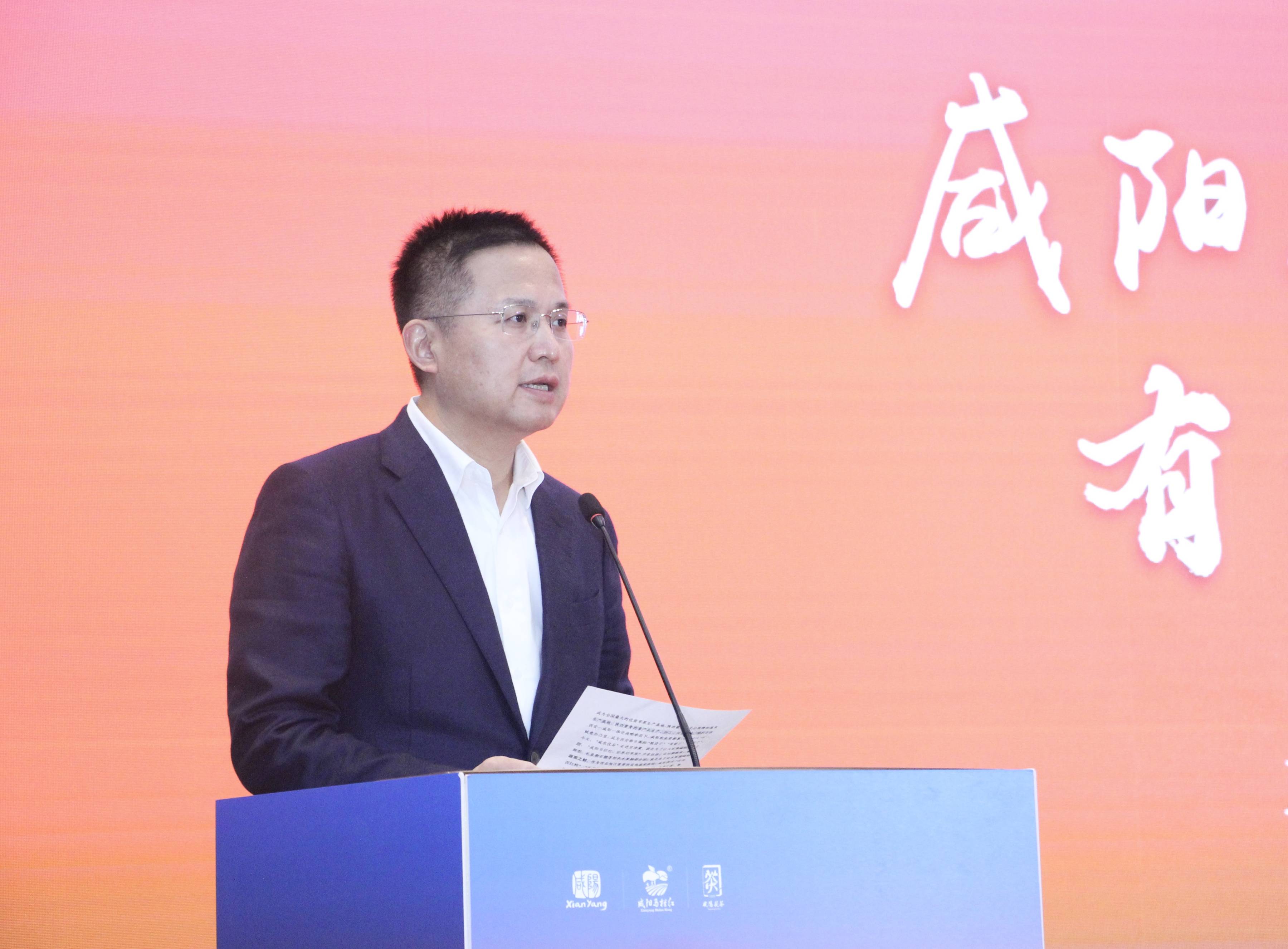 咸阳市委书记,市长冷劲松在致辞中表示,举办"咸农优品"走进京津冀宣传