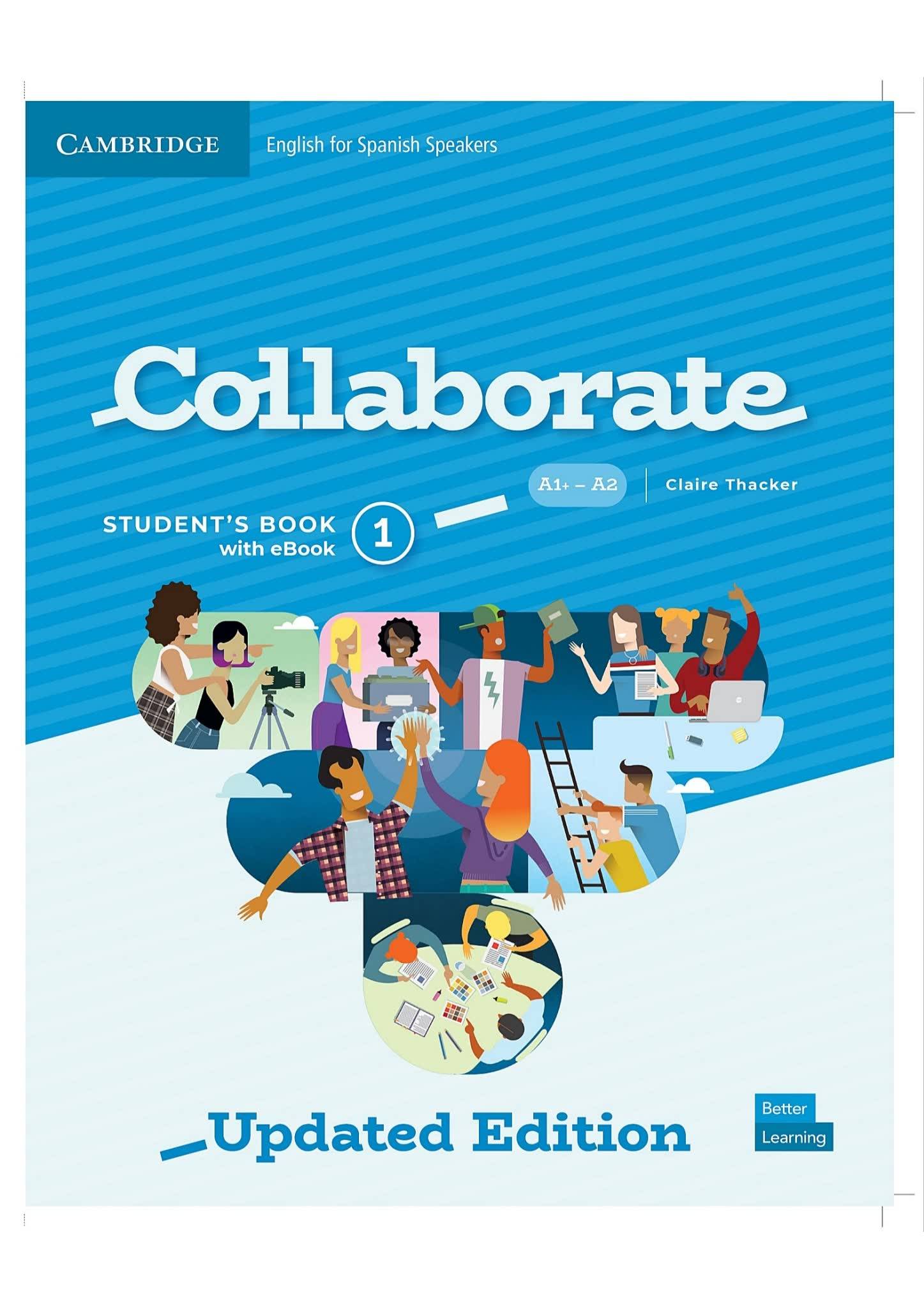 collaborate是一套面向中学生的英国英语