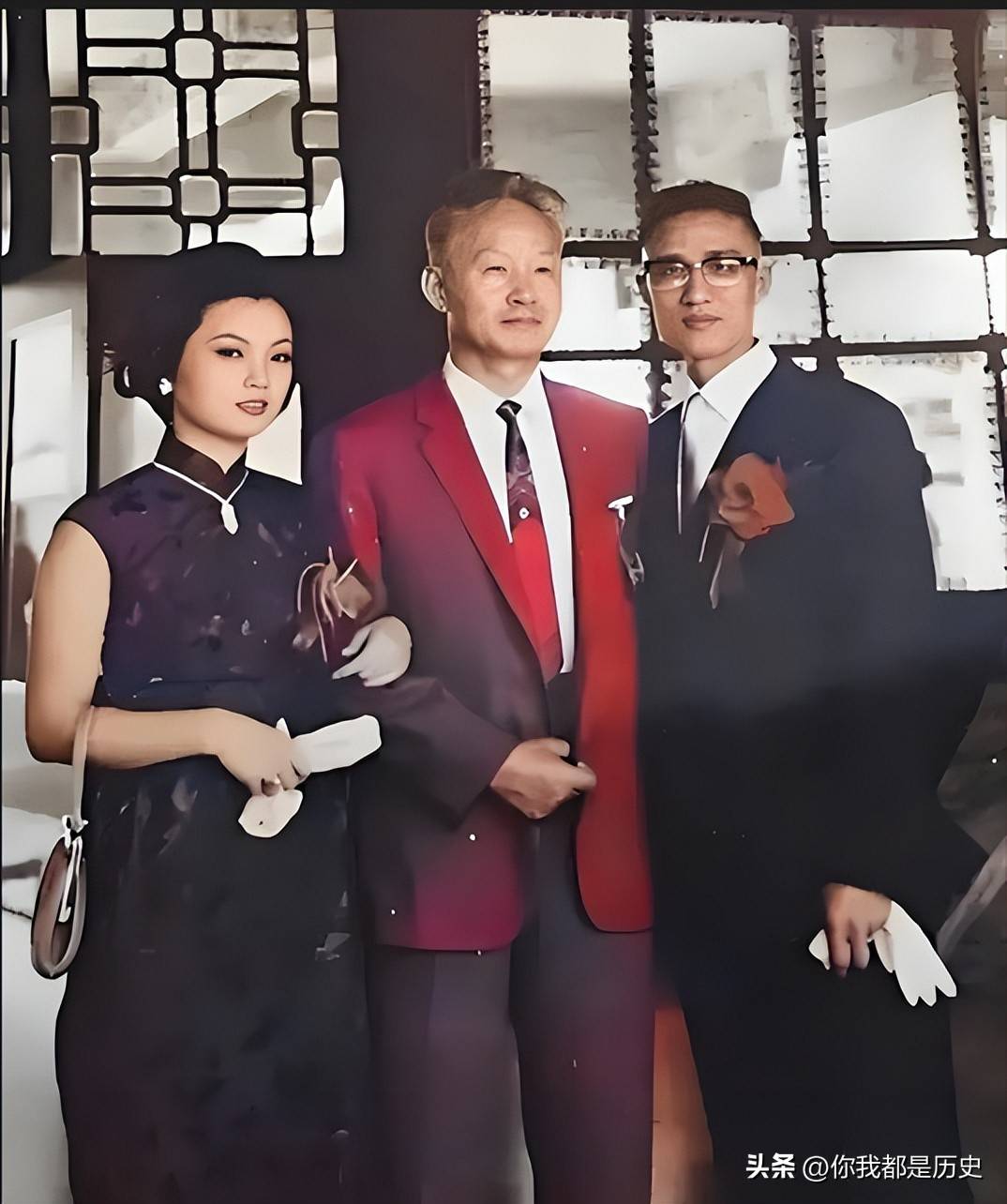 1990年,孙立人和妻子张晶英最后一次合影,时隔2年相继去世!