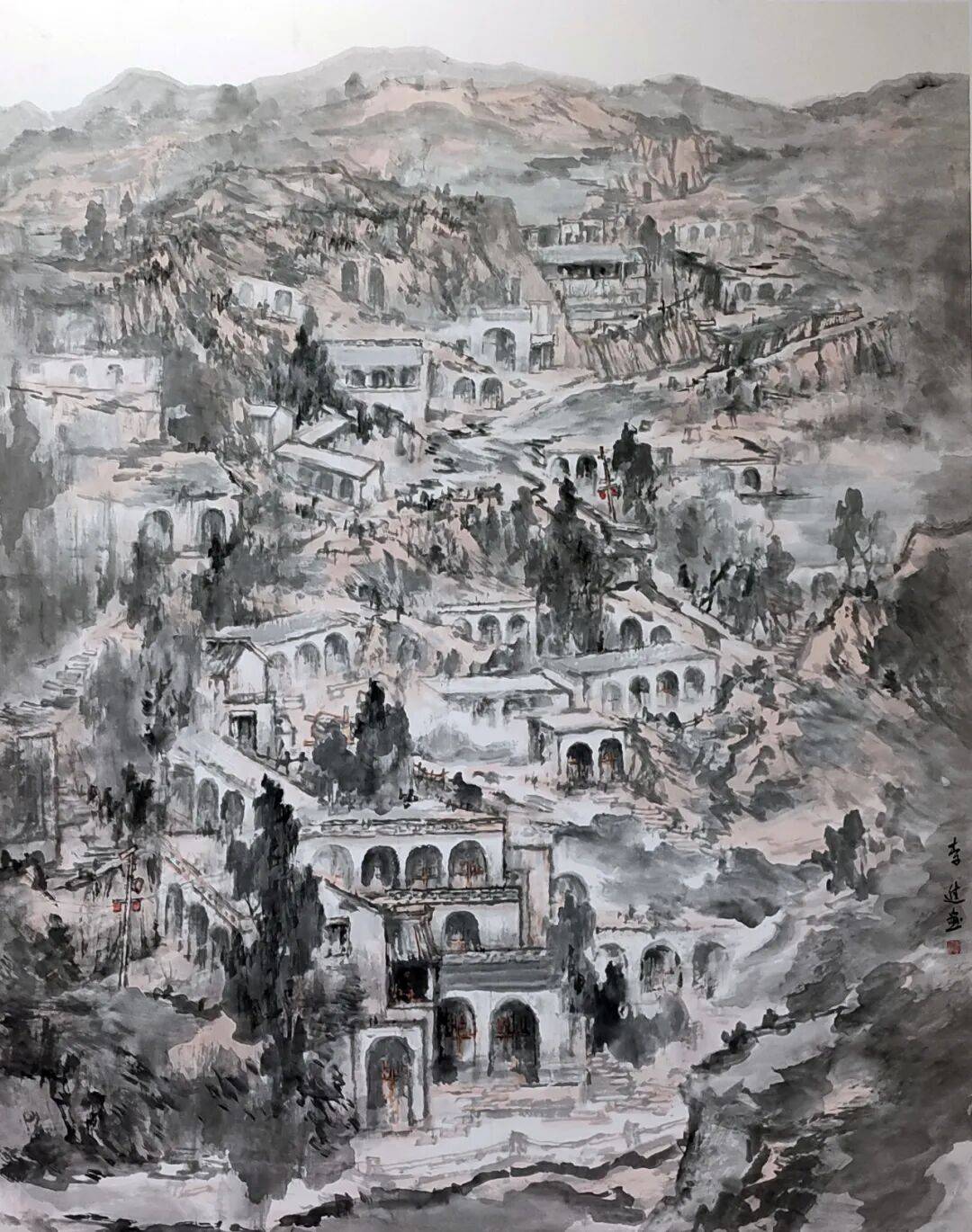 "盛世丹青"中国水墨画艺术展于南通盛大开幕