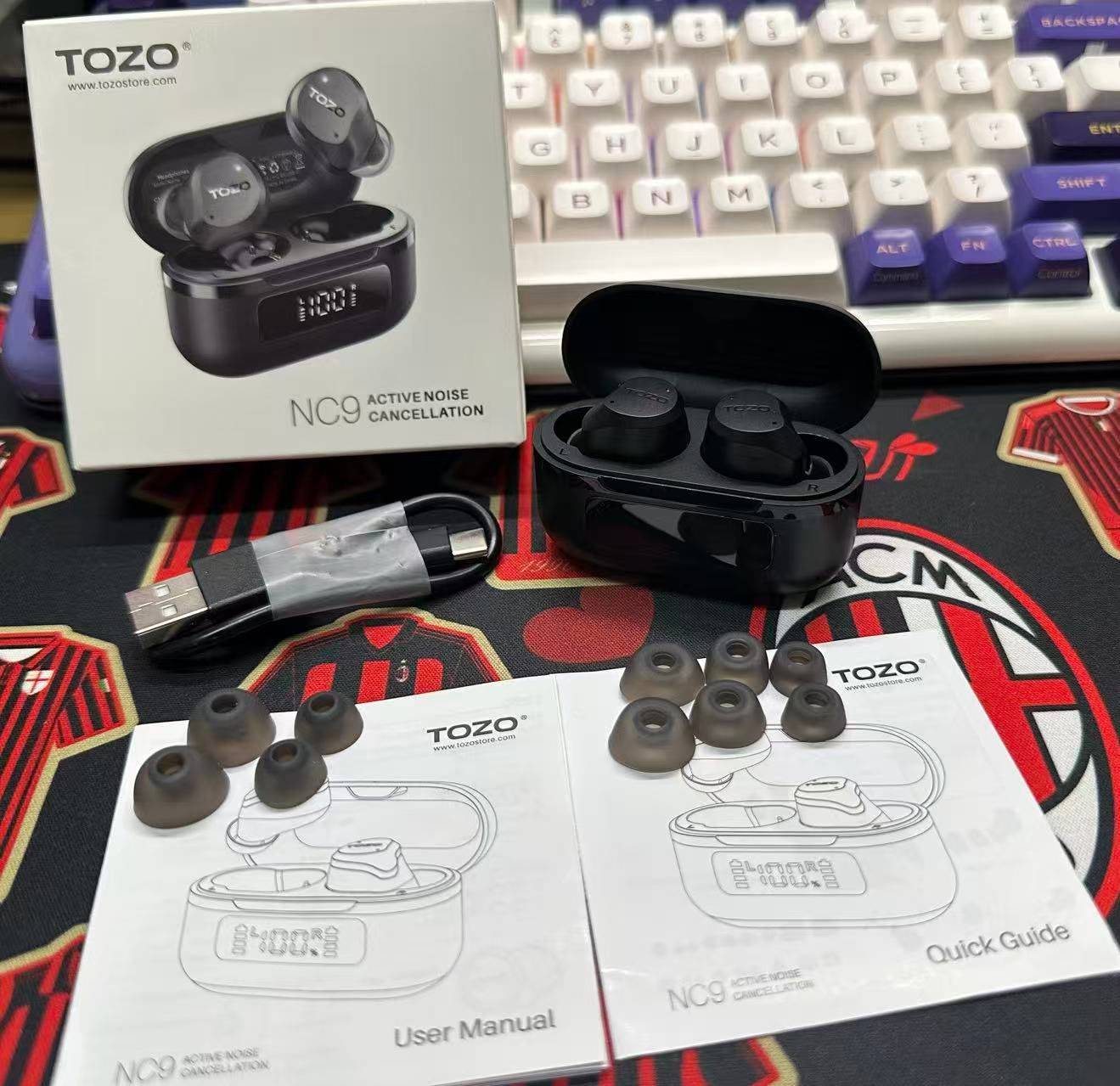 双11耳机推荐，TOZO NC9二百多的降噪豆封神！硬刚某尼不落下风