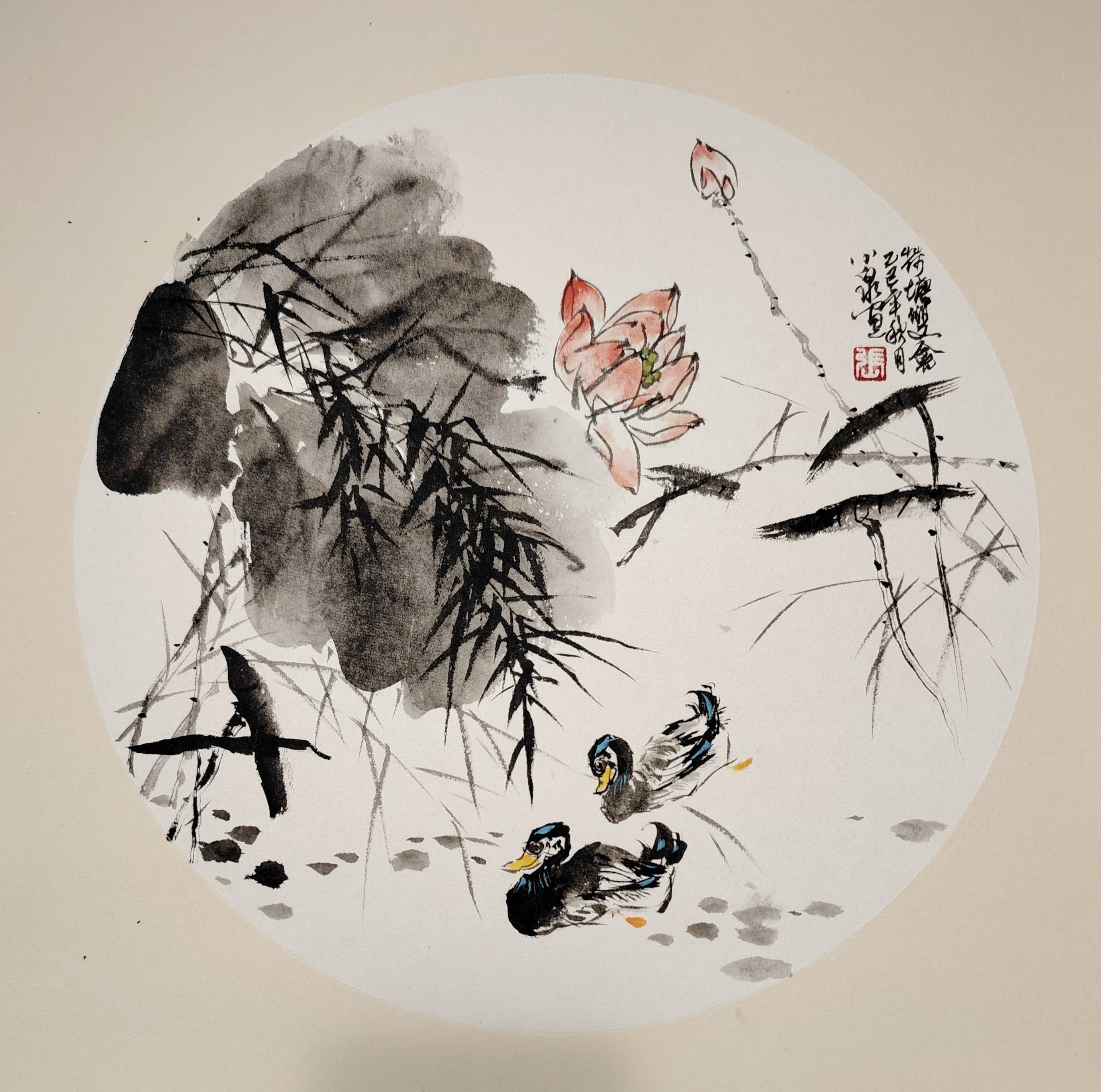 笔墨赋灵韵 禽鸟跃丹青