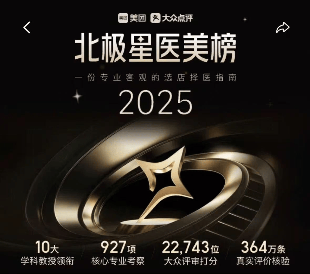 美团北极星医美榜自毁式叙事:用点评数据评估医美机构专业度(图1)