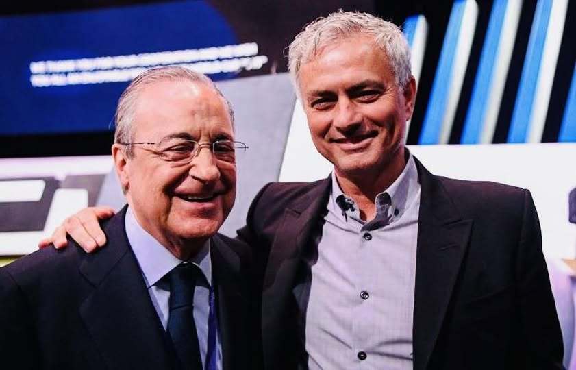 穆帅有一个遗憾，对皇马主席赞不绝口