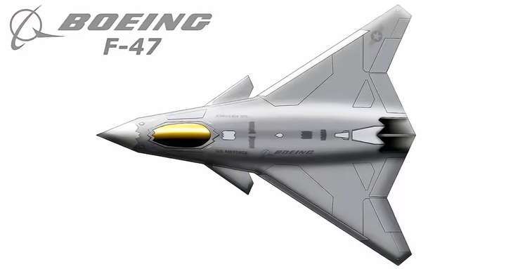 全新曝光！美国六代机F-47首度亮相，疑似融合歼-20与歼-