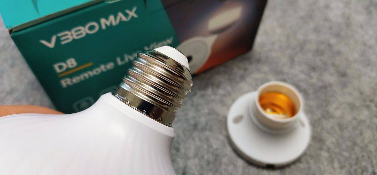 V380 D8智能全景摄像头，安装简便多场景，日夜全彩看家实力派