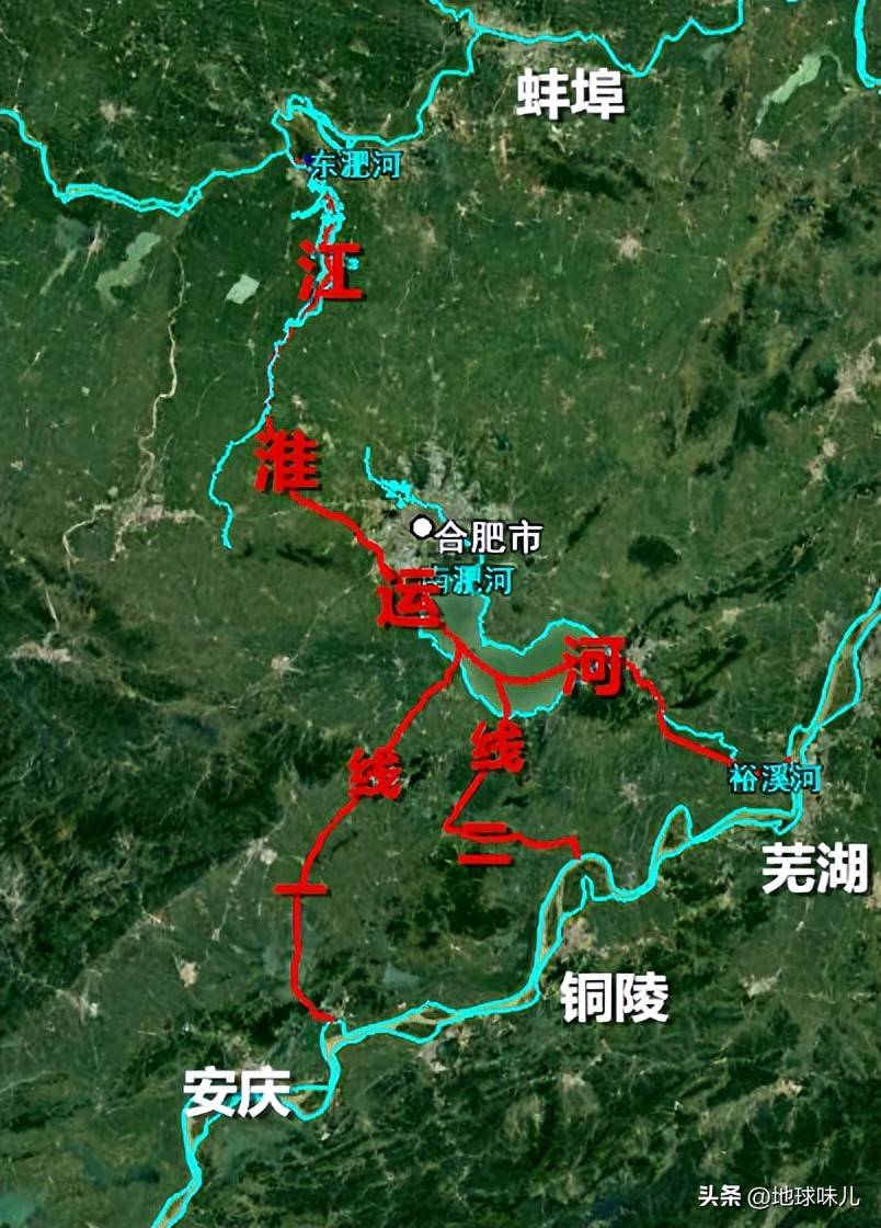 江淮运河对安徽意味着什么?合肥成运河枢纽,再现新的南北大动脉