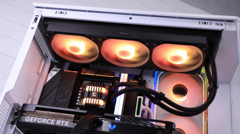 性能颜值性价比三重在线-zalman 思民ALPHA2 SE A36 水冷散热器