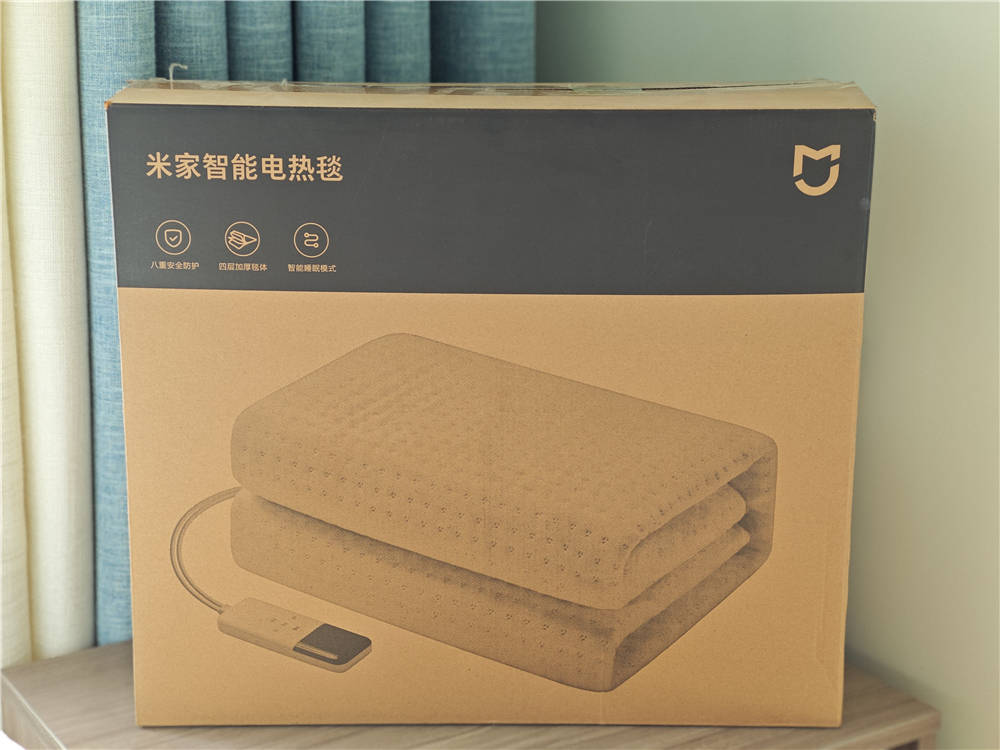米家智能电热毯:双区温控,暖得安心,智得贴心