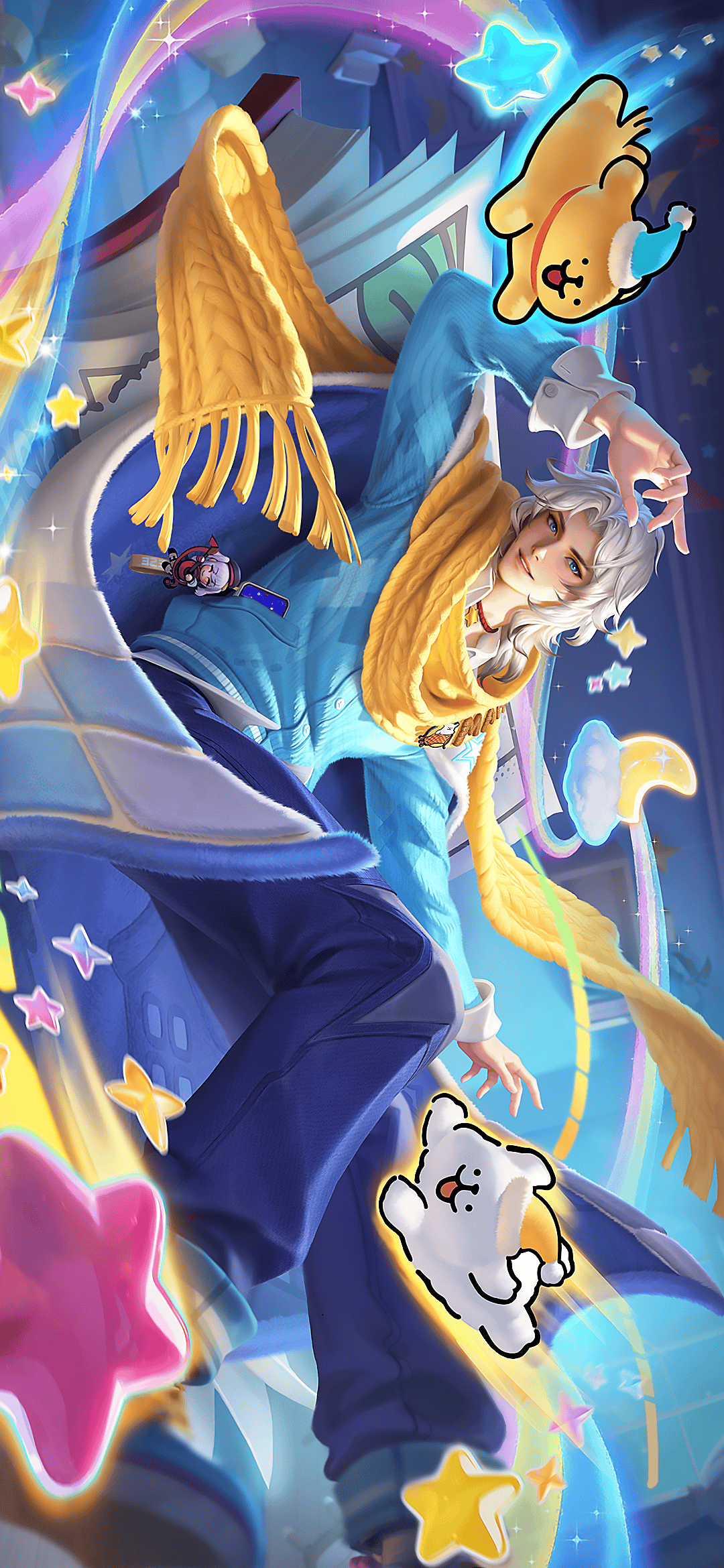 王者荣耀壁纸丨线条小狗联动系列