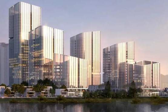 砸50亿！科大讯飞华中总部曝光，湖景办公室长这样