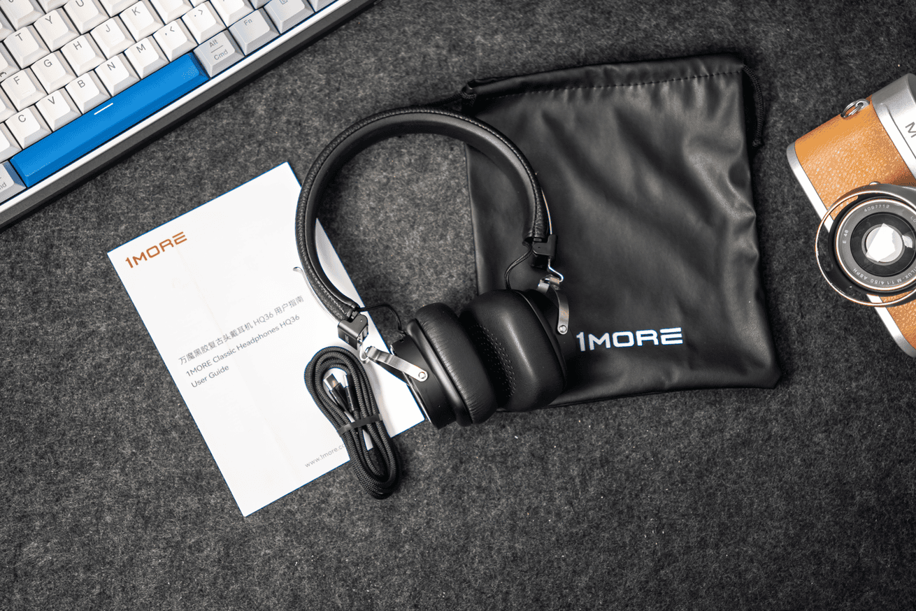 把黑胶唱片戴在头上，是什么体验？1MORE CLASSIC HQ36 耳机