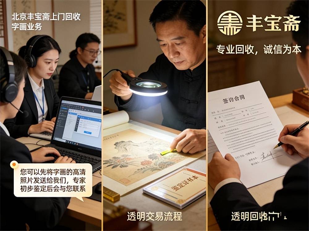北京丰宝斋字画收购：口碑铸就信赖，诚信变现无套路