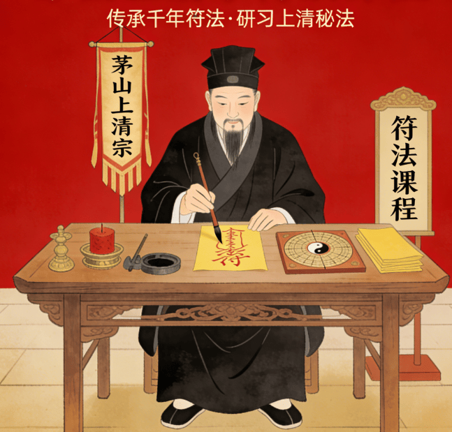 三航国学文化平台｜茅山上清宗符法课程·开课了