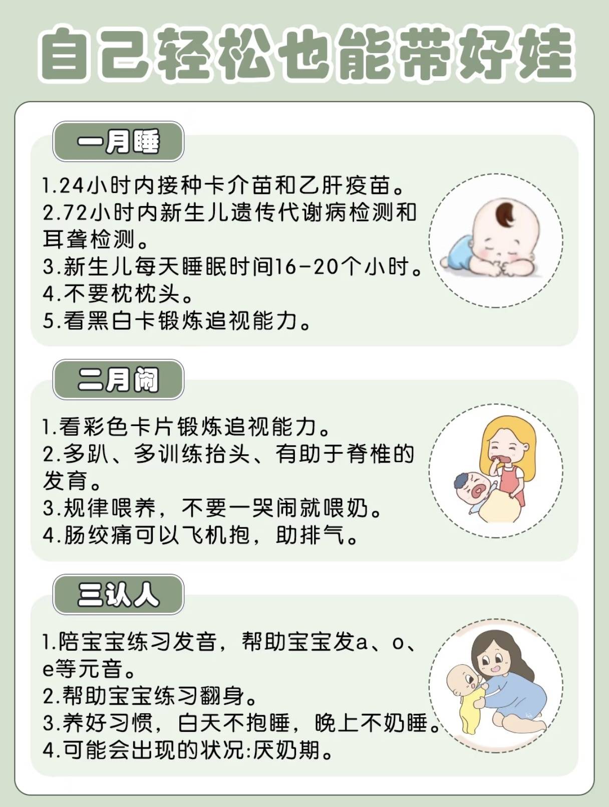0-12月龄婴儿喂养指南,轻松带娃不焦虑