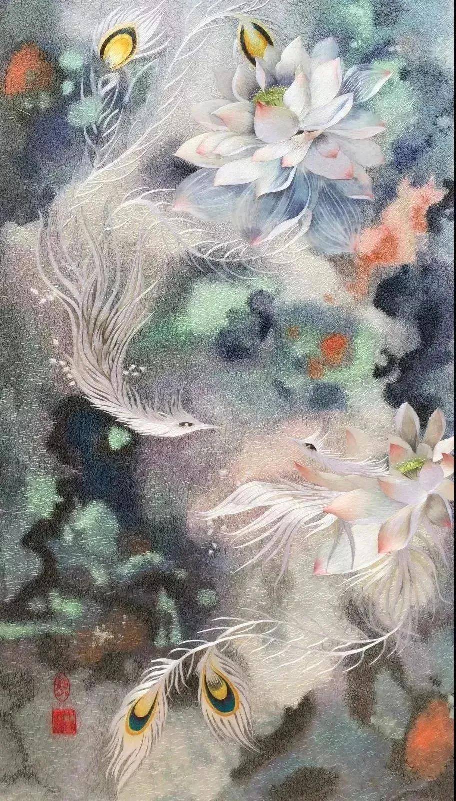 秦岚、李沁爱上同一件衣，热依扎、薛凯琪戴了同一朵花