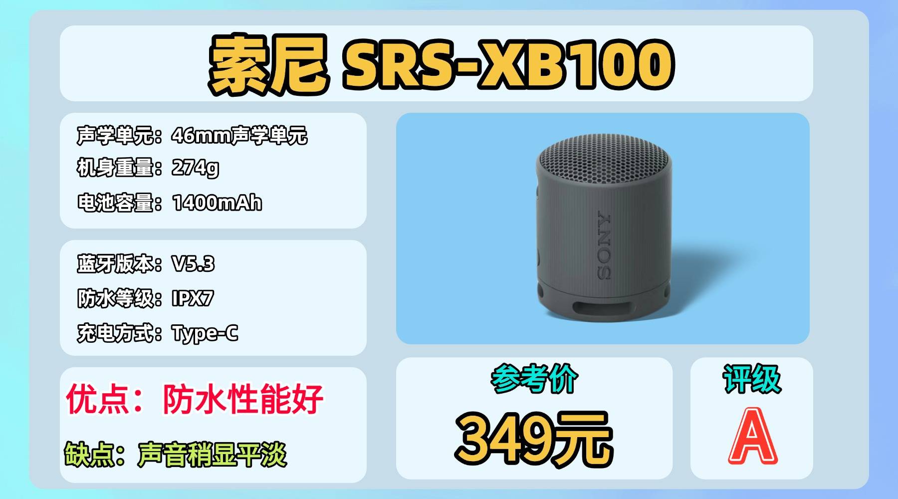 便携式蓝牙音箱哪个牌子音质最好?2026蓝牙音箱品牌排行榜前十名