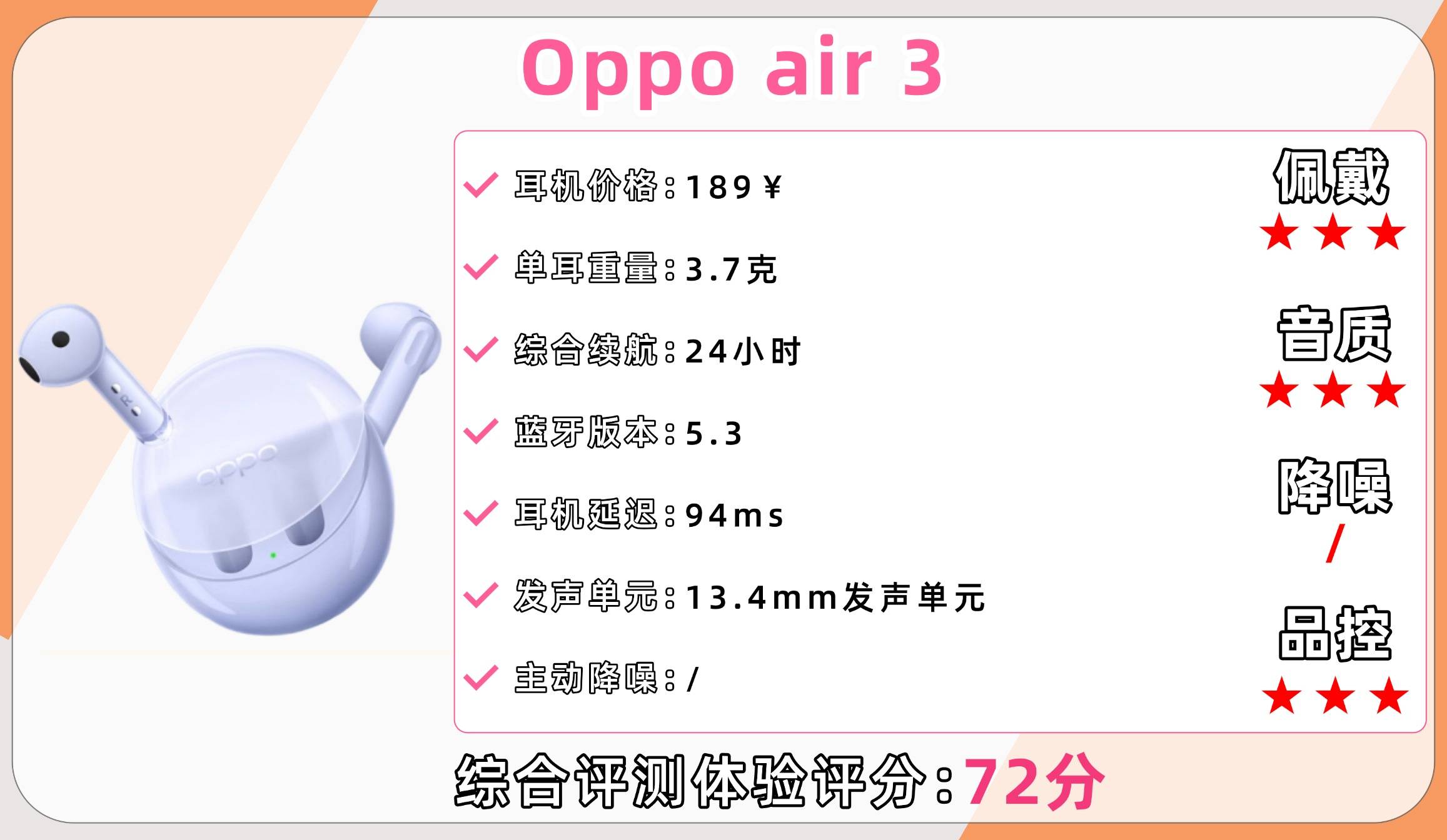 半入耳式蓝牙耳机哪个牌子好？2026十大最佳半入耳式耳机推荐