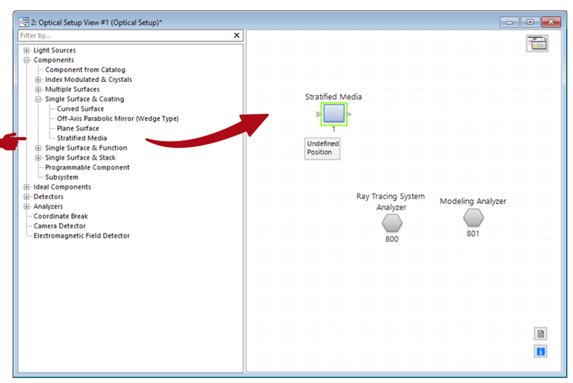 VirtualLab Fusion：分层介质元件的图2