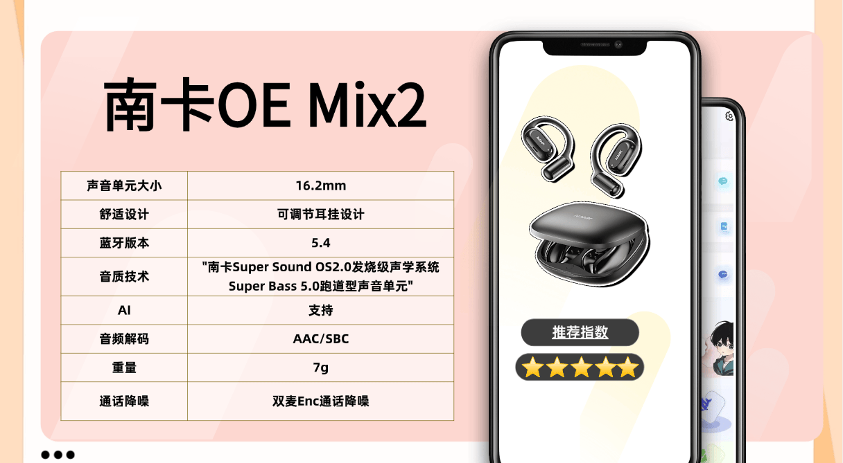 挂耳式耳机什么牌子性价比高？2026十款性价比最高的开放式耳机推荐