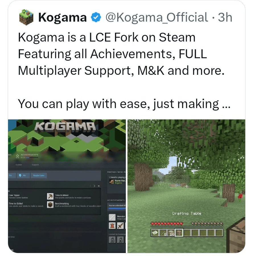 《我的世界》源码泄露后,外国人也有了自己的《迷你世界》