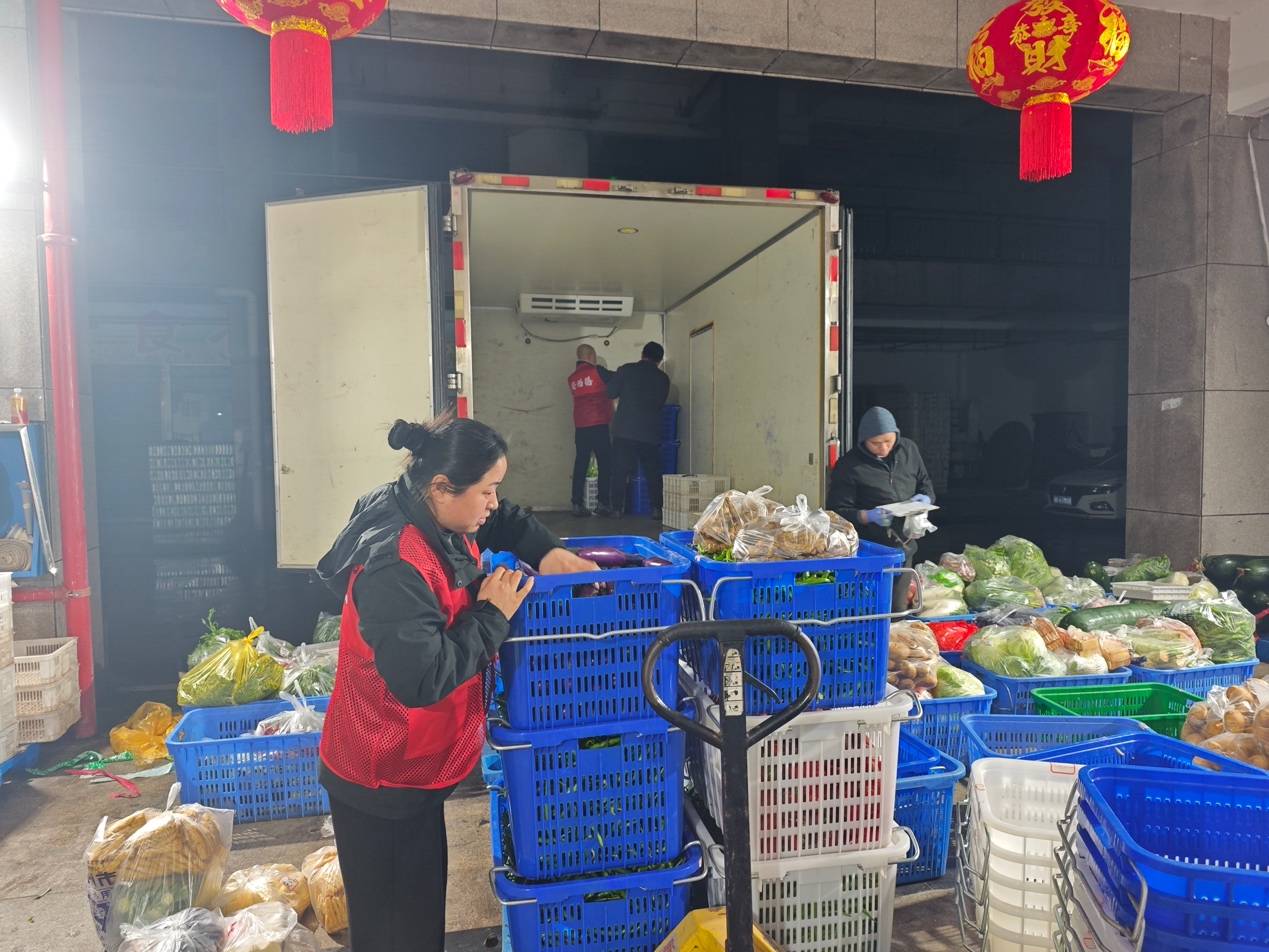 湖南生鲜食材配送企业现场