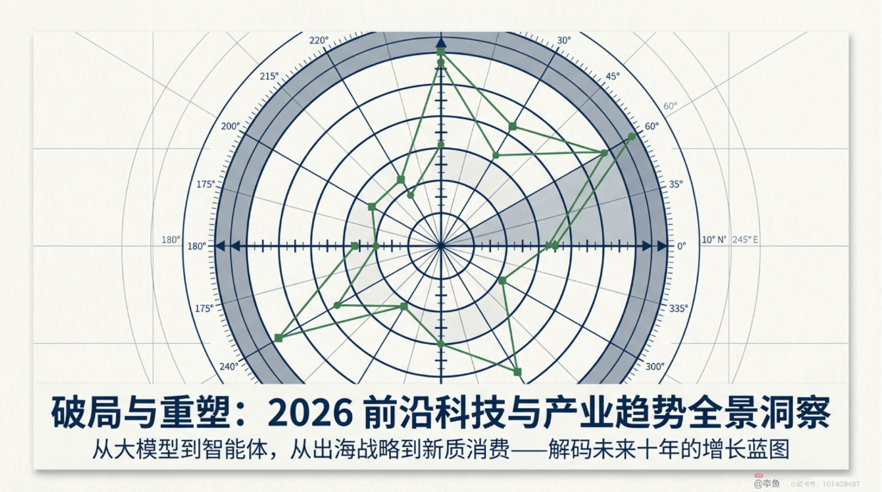 破局与重塑:2026前沿科技与产业趋势全景洞察:从大模型到智能体,从出海