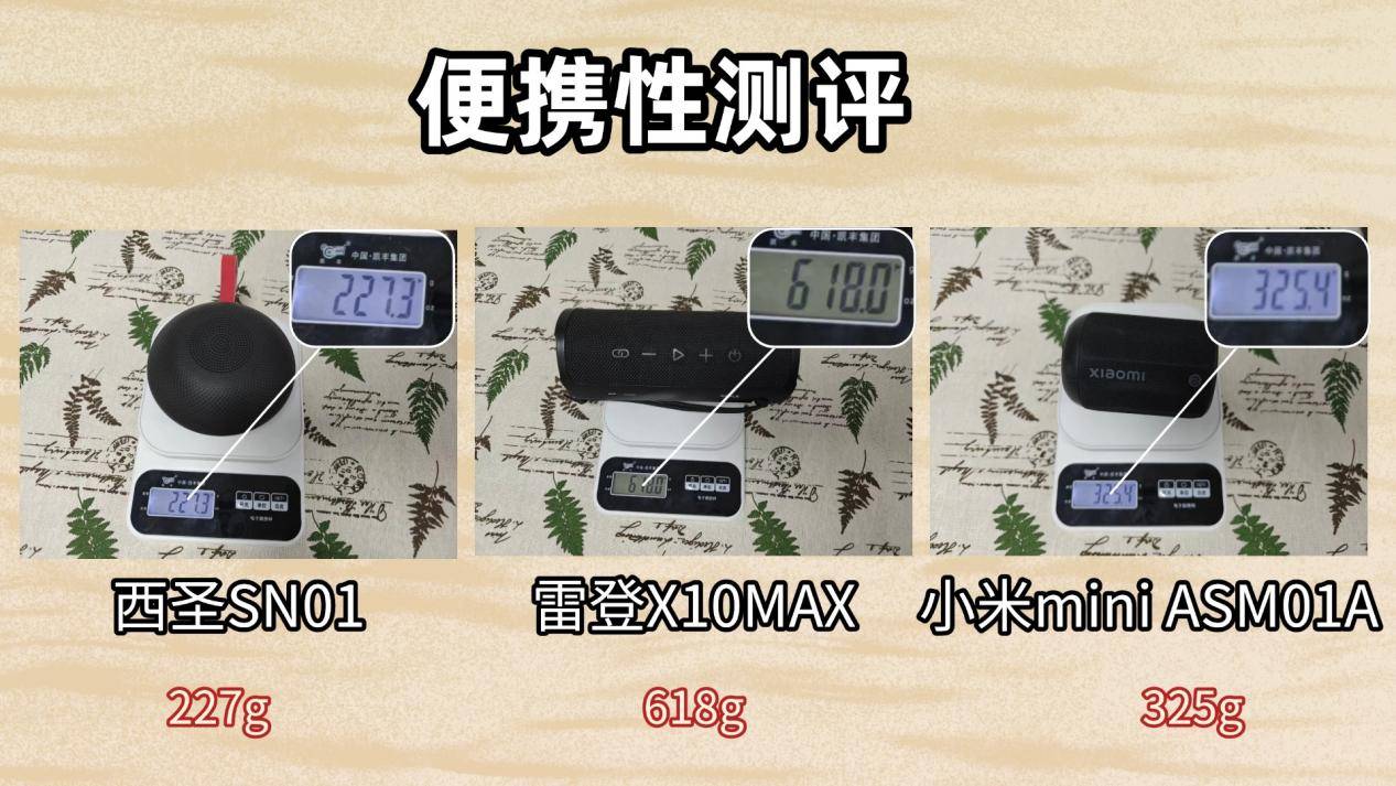 百元蓝牙音箱怎么选？西圣、小米、雷登三大百元音箱多维度测评