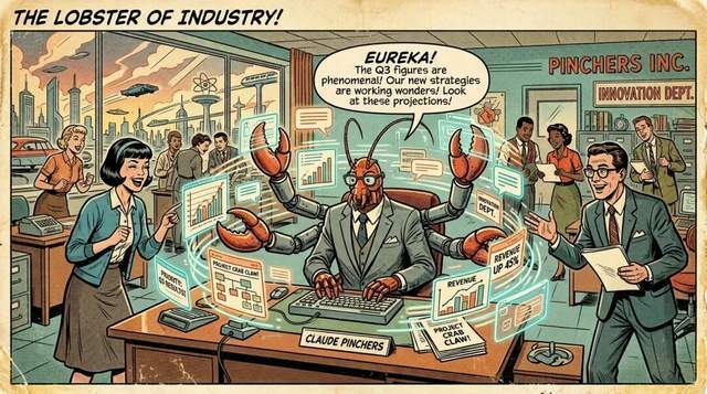 龙虾入驻企业微信：办公AI终于从「能聊」进化到「能干」