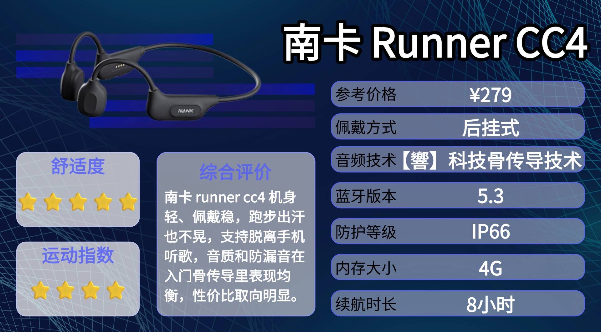 骨传导耳机戴着舒服吗？分享十款轻巧舒适的骨传导耳机，防水防汗