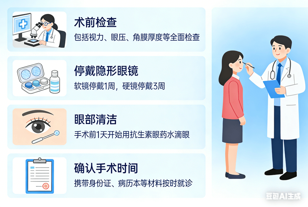 清明小长假做近视手术需准备什么？