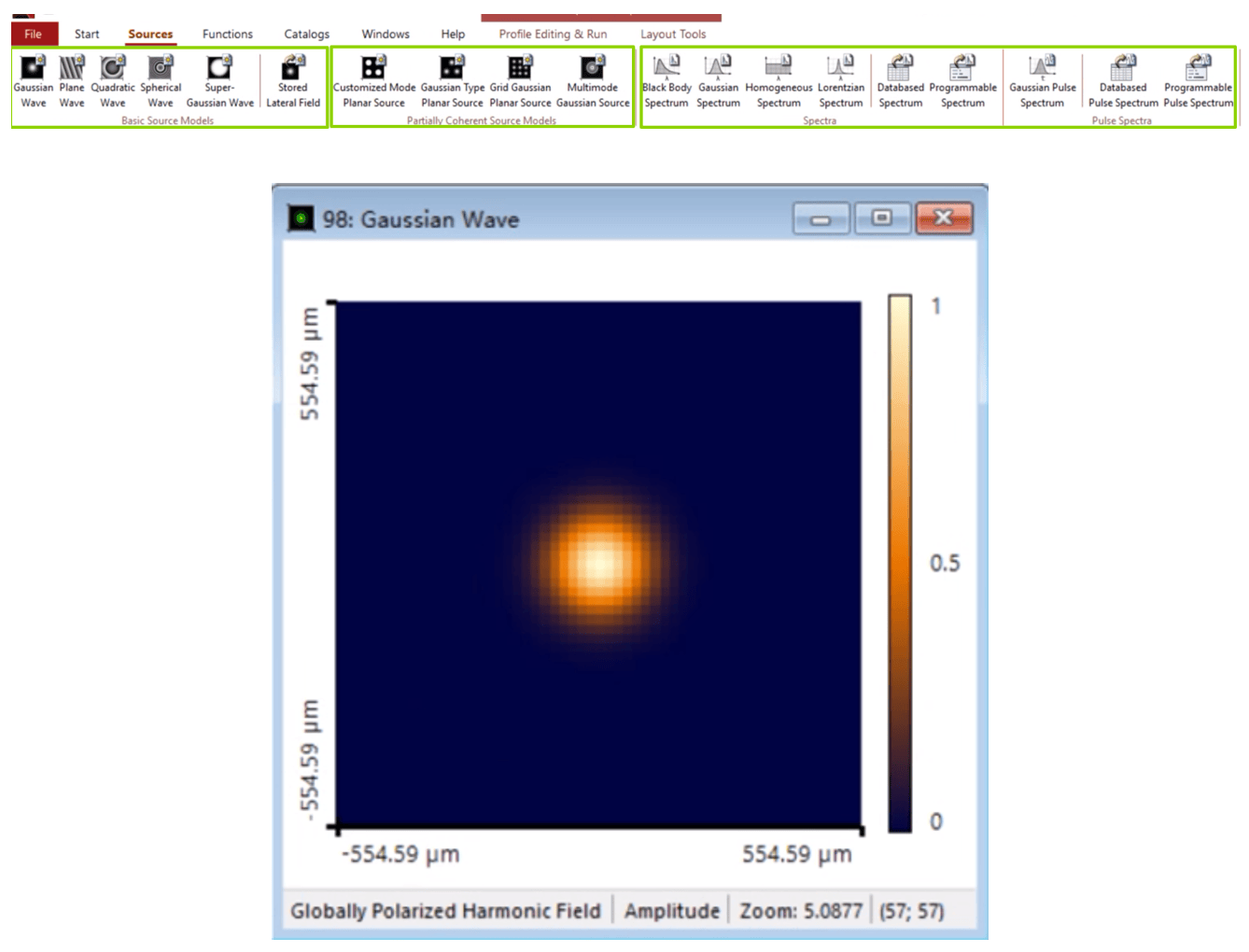 VirtualLab Fusion光源的这些设置方法，你掌握了吗?的图1