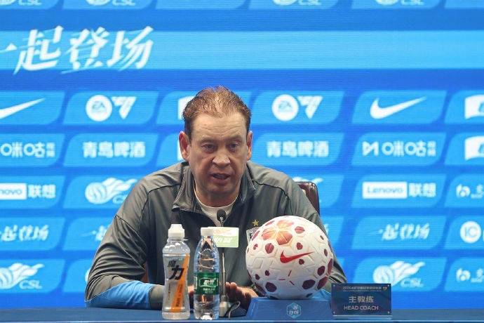 申花主帅：德比意义永远与众不同 全力展现最优秀水平