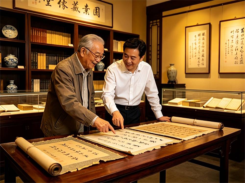 祖传旧藏持有者，字画回收的核心适配人群