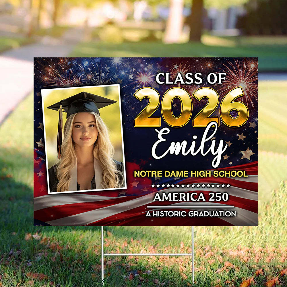 Graduation Gifts 2026 – America 250 Patriotic Personalized Ideas for a -  Geckocustom.com